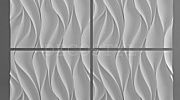 Гипсовая 3D панель DecoStyl Солнечная волна (005)